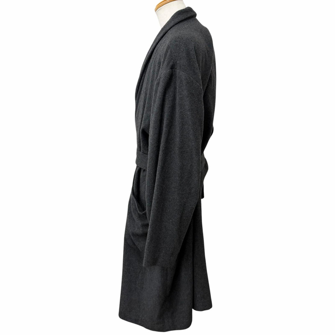 Excellent PORTER CLASSIC coat Charcoal gray cashmere mens 3