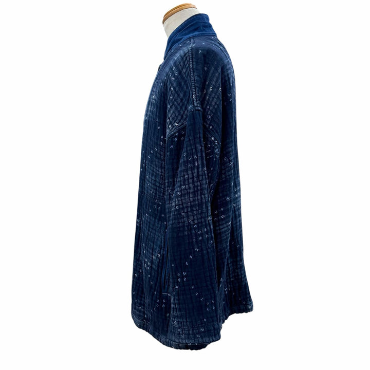 Excellent PORTER CLASSIC Jacket SASHIKO SHIRT JACKET blue cotton mens 3