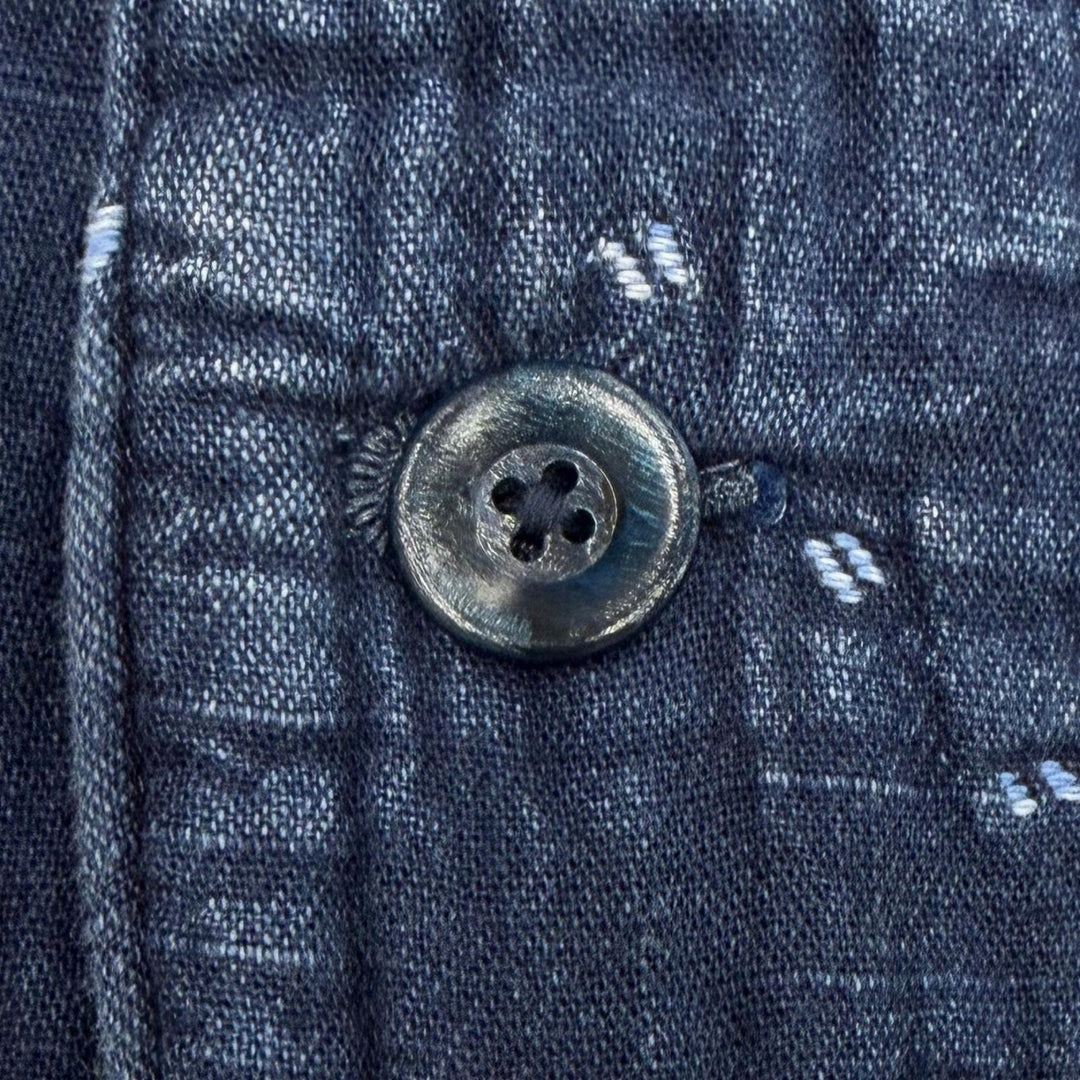 Excellent PORTER CLASSIC Jacket SASHIKO SHIRT JACKET blue cotton mens 3
