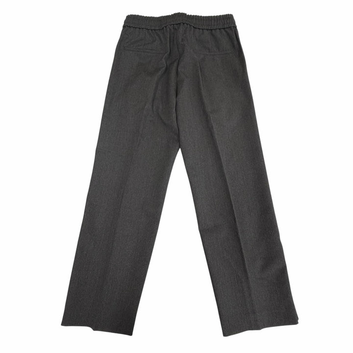 Pristine GUCCI Pants Embroidered side logo line gray mens IT 48 798623