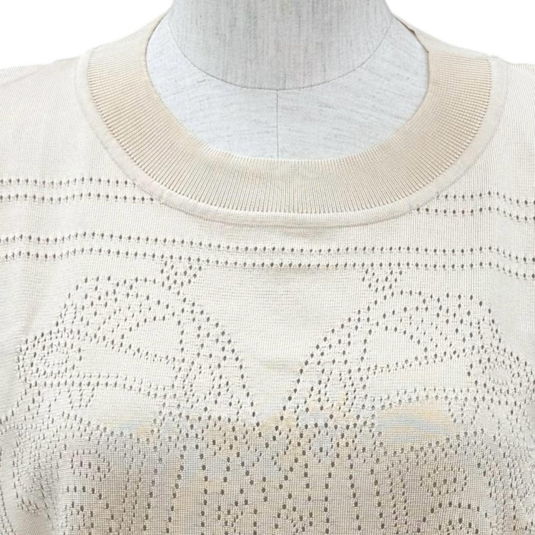 Excellent HERMES tops BRIDES de GALA Ceremony Bridle knit vest silk 42 3E2617D9