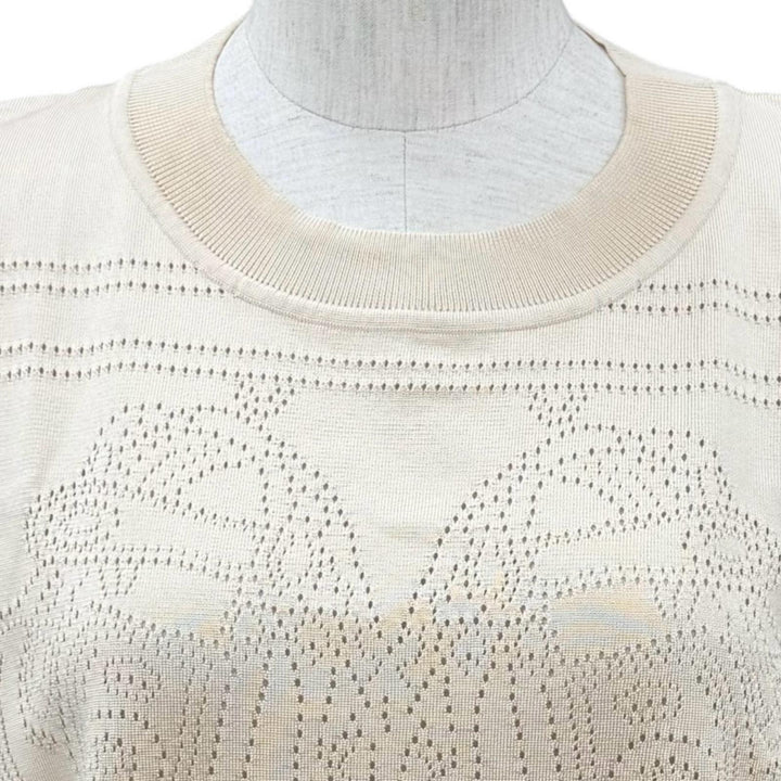 Excellent HERMES tops BRIDES de GALA Ceremony Bridle knit vest silk 42 3E2617D9
