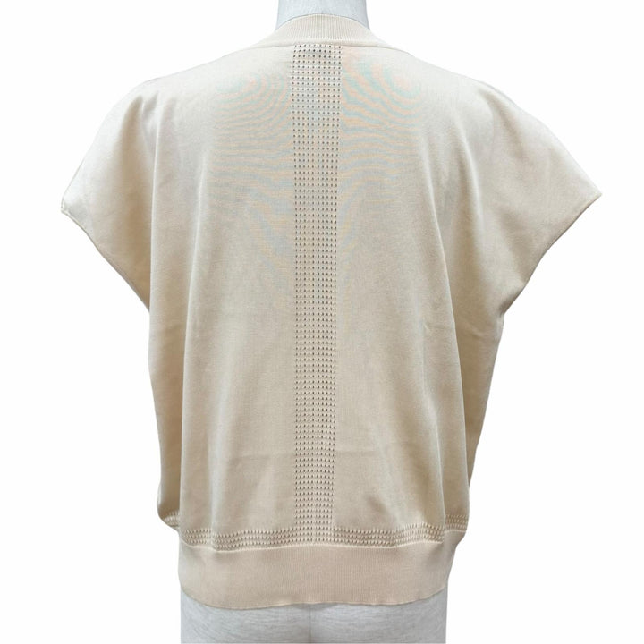 Excellent HERMES tops BRIDES de GALA Ceremony Bridle knit vest silk 42 3E2617D9