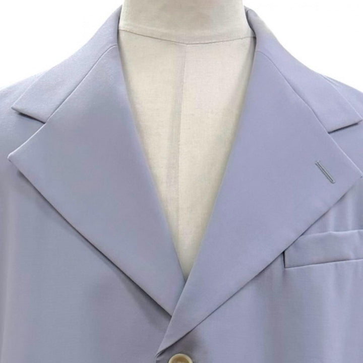 Excellent MARNI Chester coat single Blue gray wool mens IT 46 TUMU0021A0