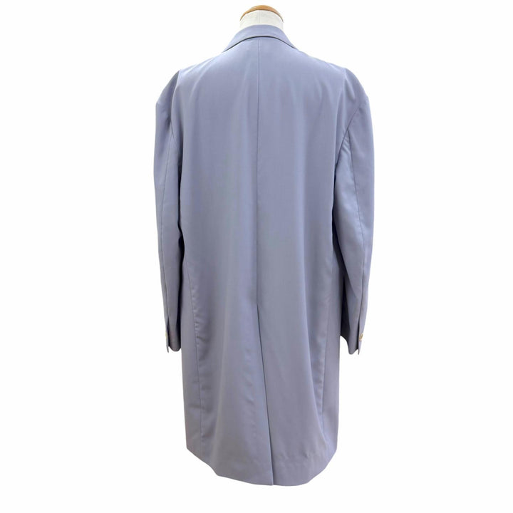 Excellent MARNI Chester coat single Blue gray wool mens IT 46 TUMU0021A0