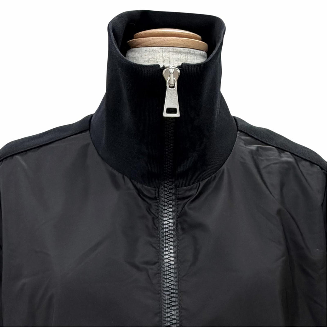 Pristine MONCLER one piece ABITO Short-sleeved nylon black Women 42 H10932G00006