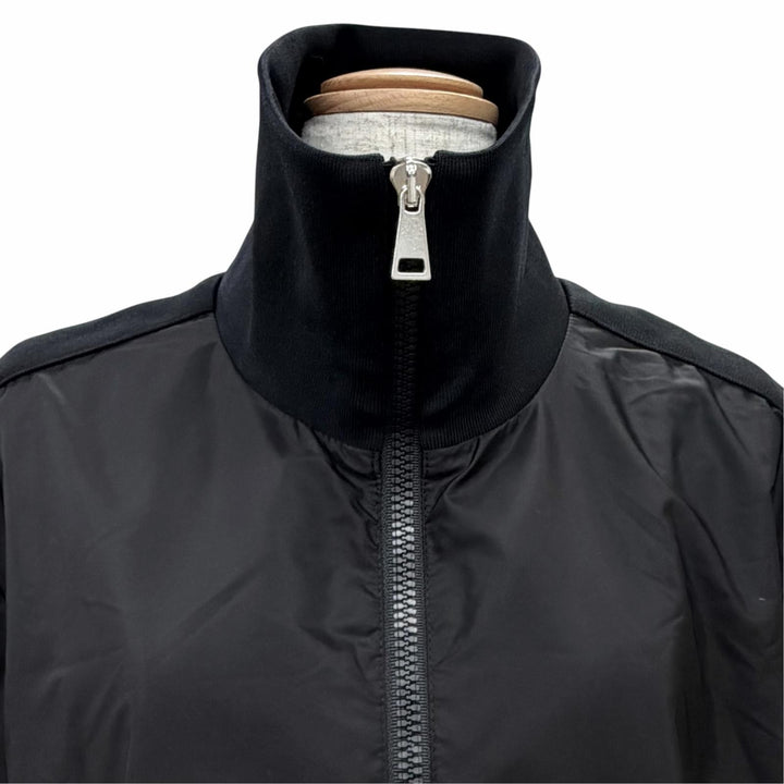 Pristine MONCLER one piece ABITO Short-sleeved nylon black Women 42 H10932G00006