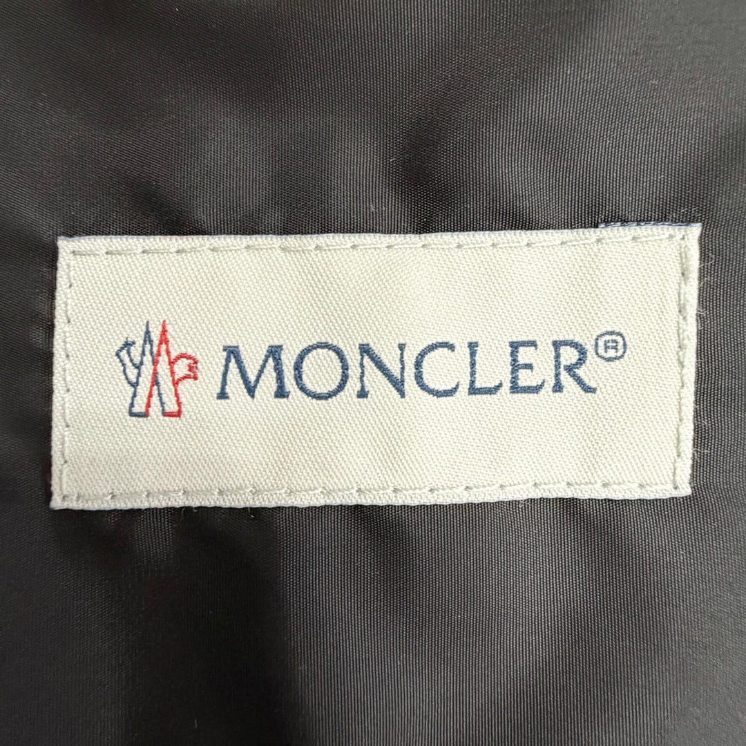 Pristine MONCLER one piece ABITO Short-sleeved nylon black Women 42 H10932G00006