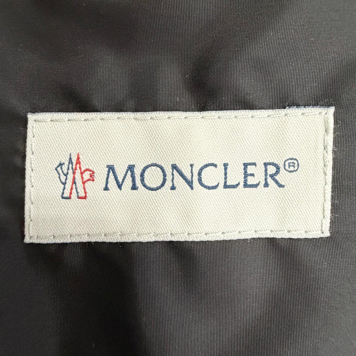 Pristine MONCLER one piece ABITO Short-sleeved nylon black Women 42 H10932G00006