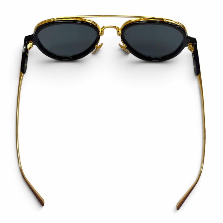 Great LOUIS VUITTON sunglasses LV Play Pilot Two Bridges gold mens Z1494U