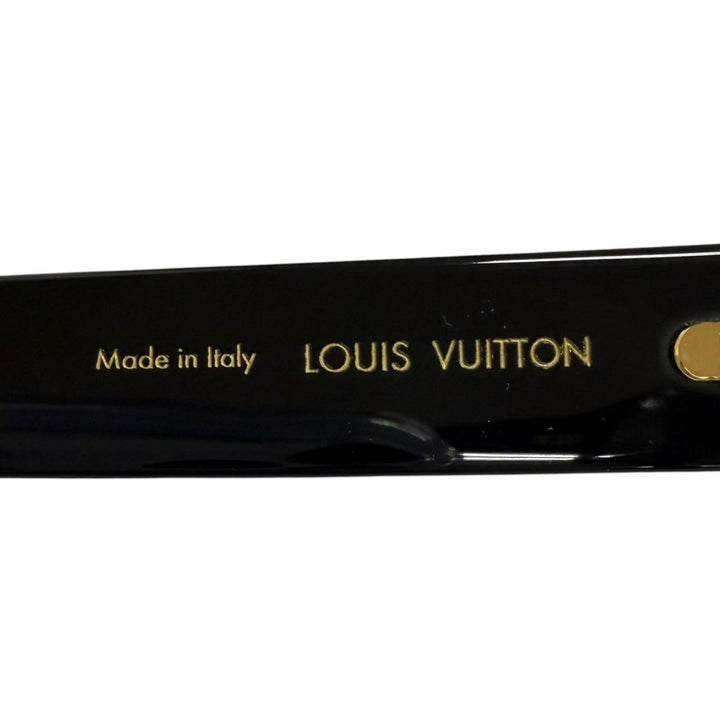 Great LOUIS VUITTON Glasses Optical LV Escape Blu-ray black mens Z1597E