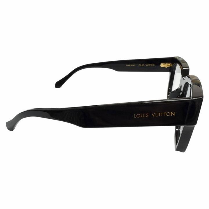 Great LOUIS VUITTON Glasses Optical LV Escape Blu-ray black mens Z1597E