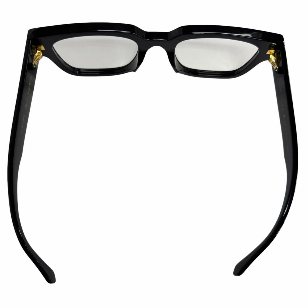 Great LOUIS VUITTON Glasses Optical LV Escape Blu-ray black mens Z1597E