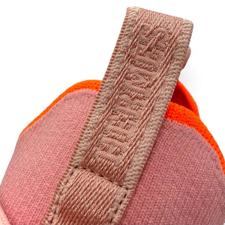 Pristine HERMES sneakers DUEL Duel Lace-up slip-on shoes pink fabric mens IT 44