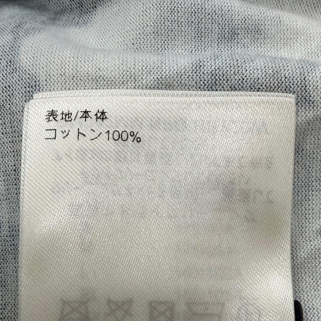 Excellent LOUIS VUITTON Short sleeve T-shirt Surf print logo embroidery blue S