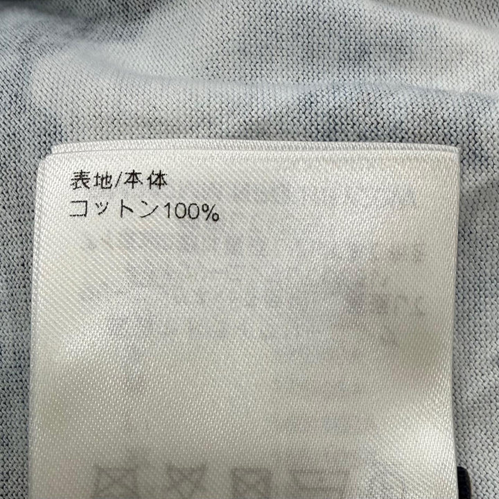 Excellent LOUIS VUITTON Short sleeve T-shirt Surf print logo embroidery blue S