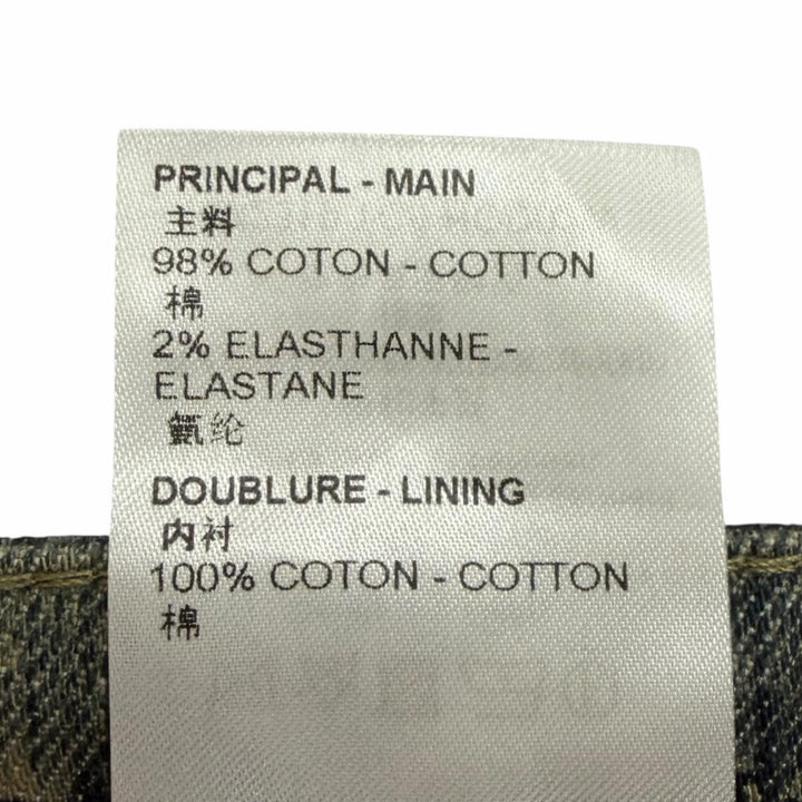 Excellent LOUIS VUITTON Denim pants Monogram tailored button fly Indigo mens 28