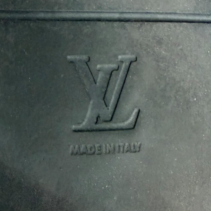 Great LOUIS VUITTON×NBA Sandals Monogram Slide black leather mens 7