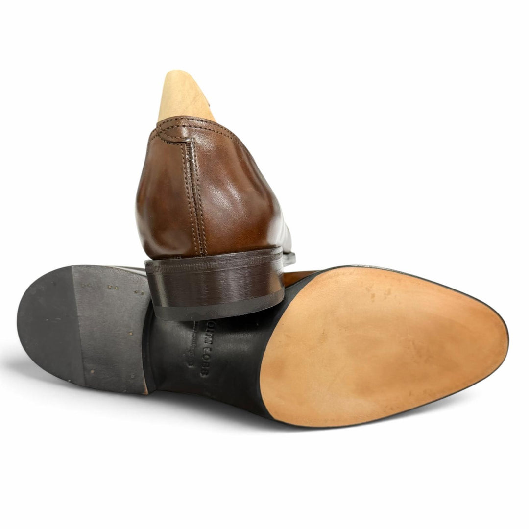 Excellent John Lobb Dress shoes Marldon Plain toe wholecut Brown