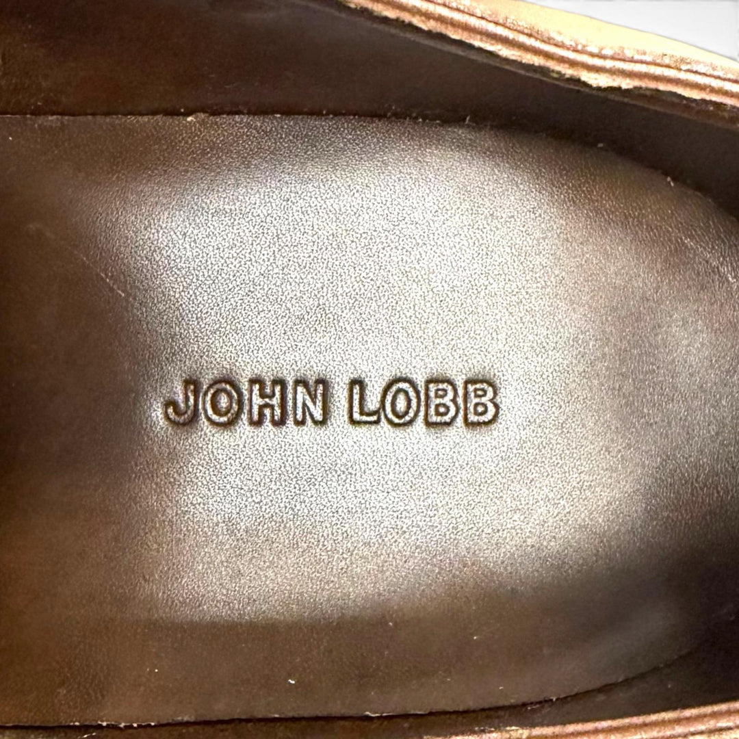 Excellent John Lobb Dress shoes Marldon Plain toe wholecut Brown