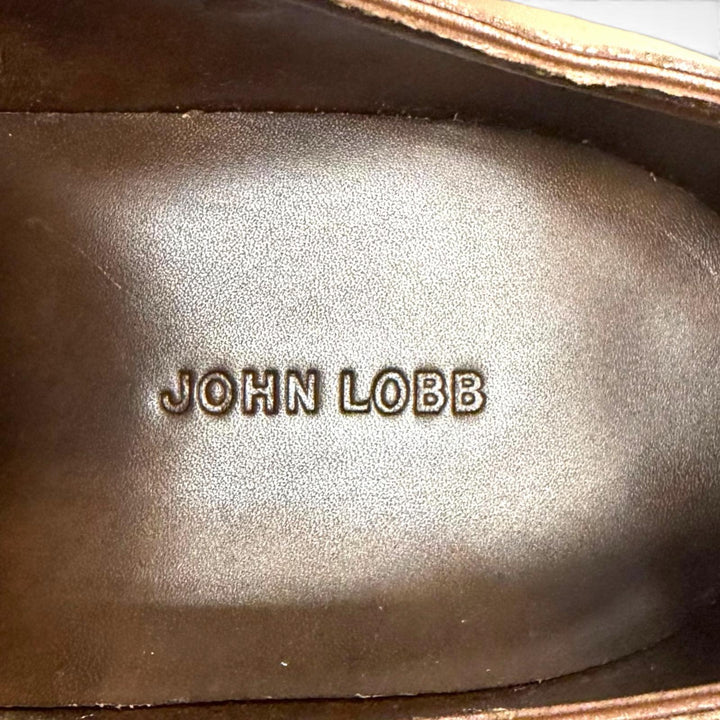 Excellent John Lobb Dress shoes Marldon Plain toe wholecut Brown