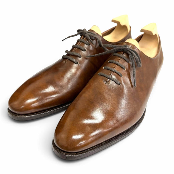 Excellent John Lobb Dress shoes Marldon Plain toe wholecut Brown