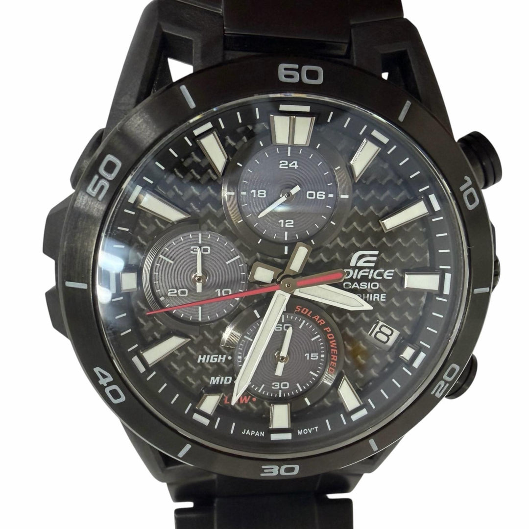 Excellent CASIO EDIFICE SOSPENSIONE Solar-powered chronograph watch