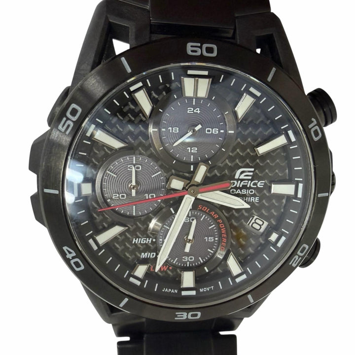 Excellent CASIO EDIFICE SOSPENSIONE Solar-powered chronograph watch