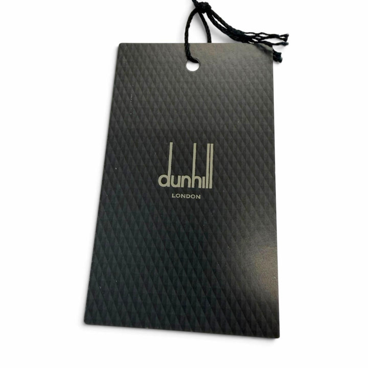 Pristine Dunhill belt Logo buckle reversible black leather mens