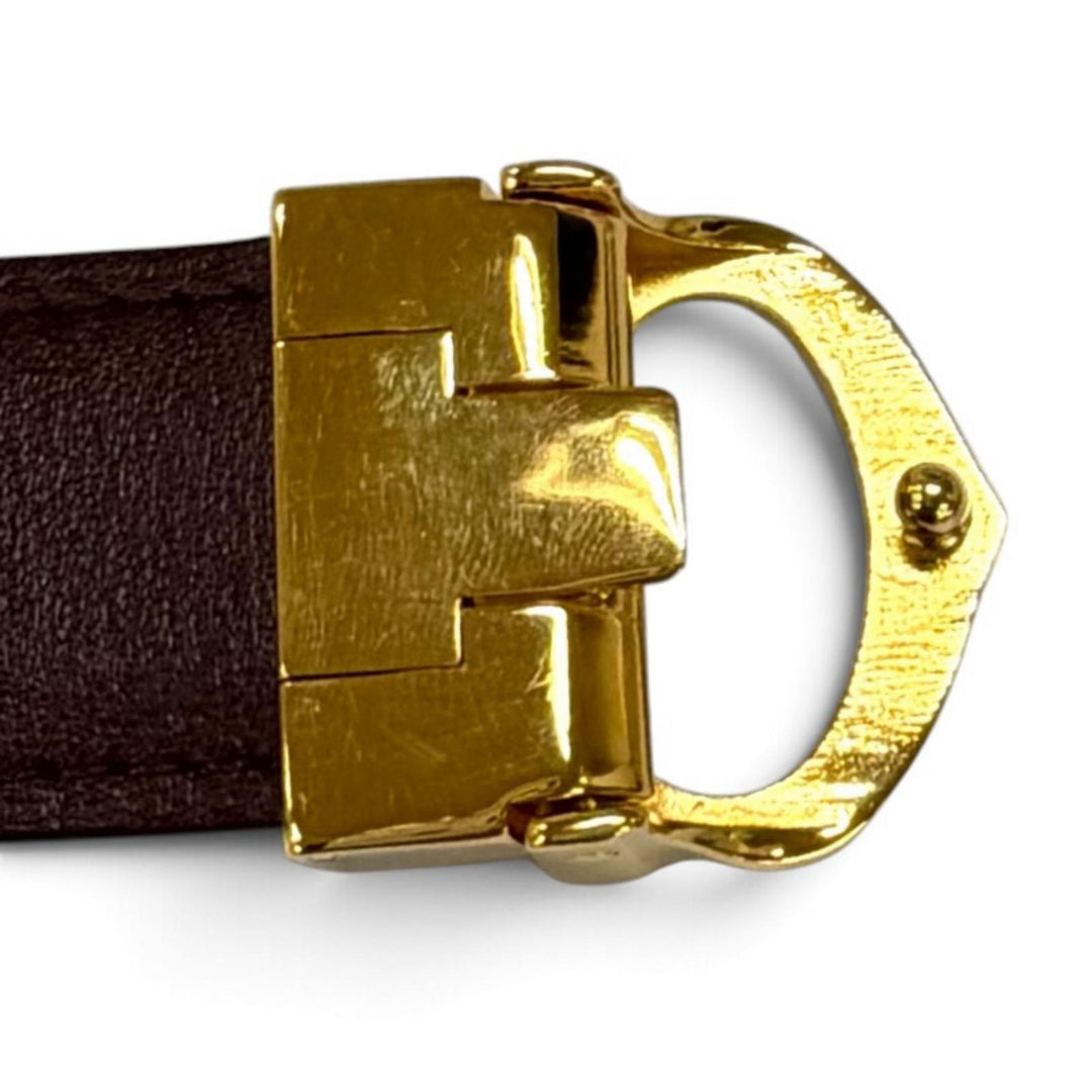 Great Cartier belt Logo buckle must leather Bordeaux leather Women