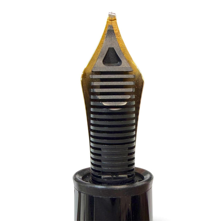 Excellent MONTBLANC fountain pen Meisterstück 149 Rare White Star black 18K