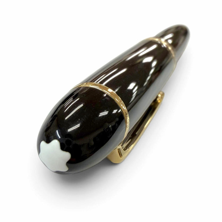 Great MONTBLANC fountain pen Meisterstück 149 white star black 14K mens