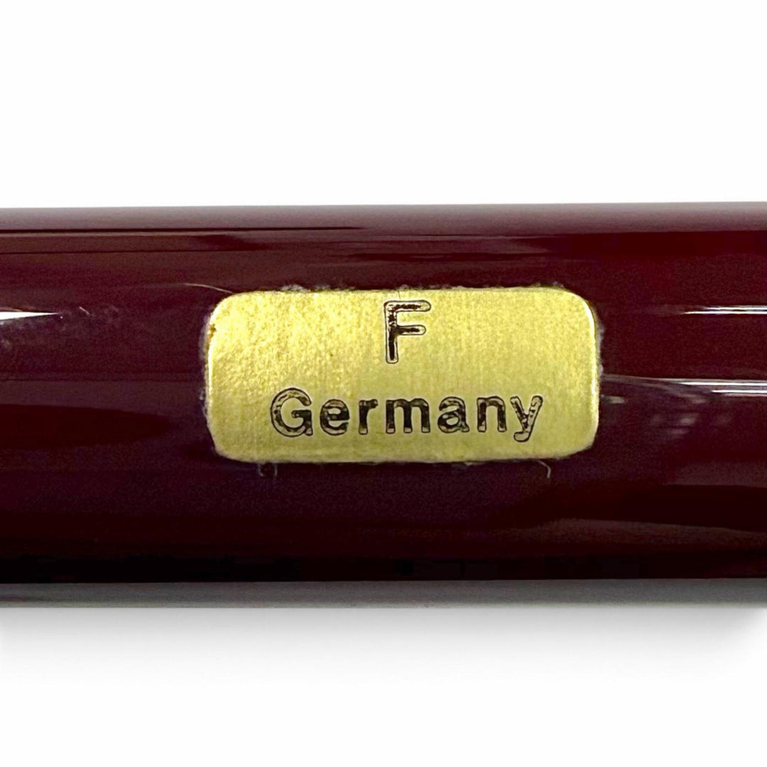 Excellent MONTBLANC fountain pen Meisterstück Classic white star Bordeaux 14K
