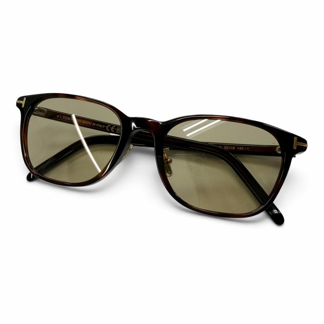 Excellent TOM FORD sunglasses Tortoiseshell Pattern Wellington Brown TF1040-D