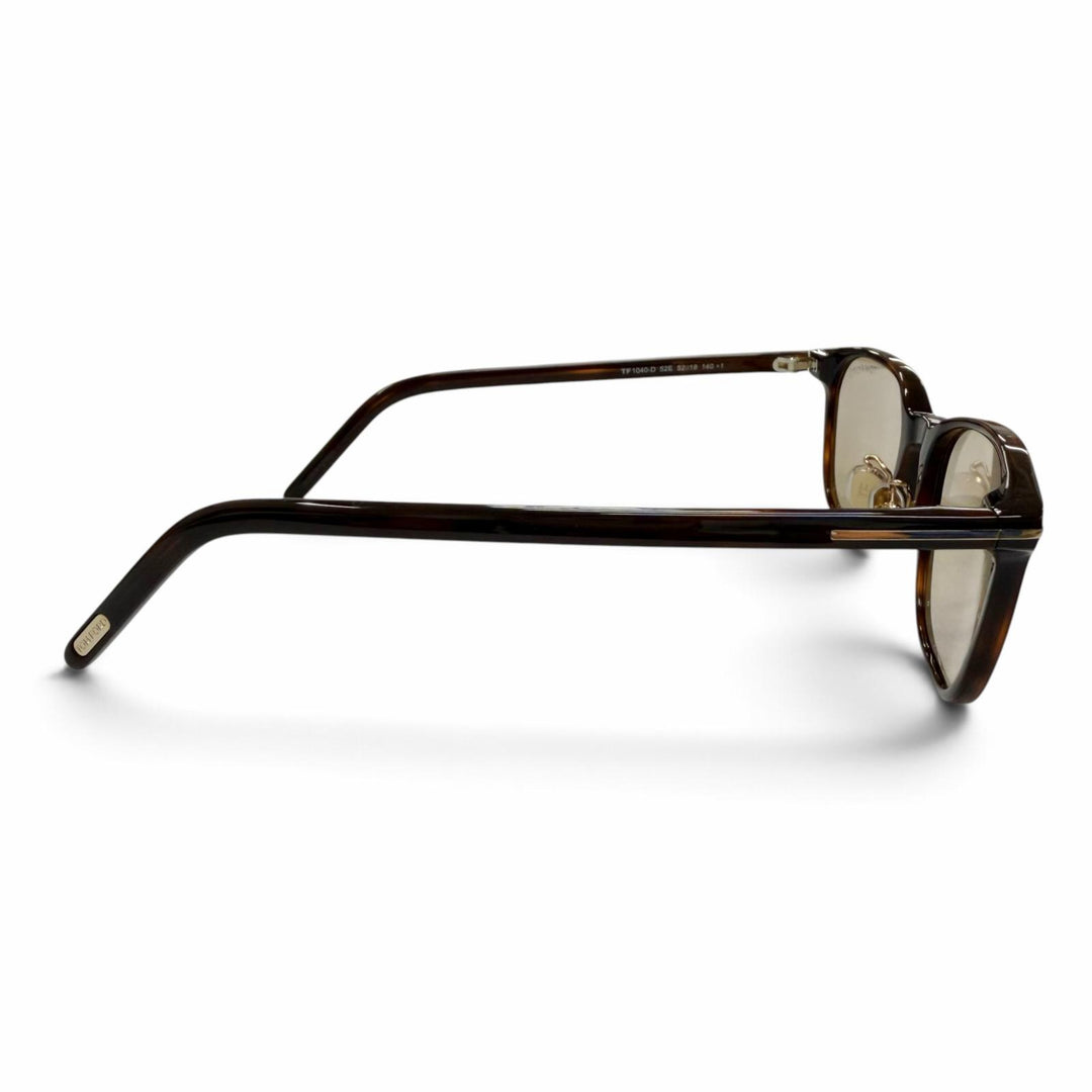 Excellent TOM FORD sunglasses Tortoiseshell Pattern Wellington Brown TF1040-D