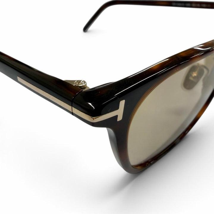 Excellent TOM FORD sunglasses Tortoiseshell Pattern Wellington Brown TF1040-D