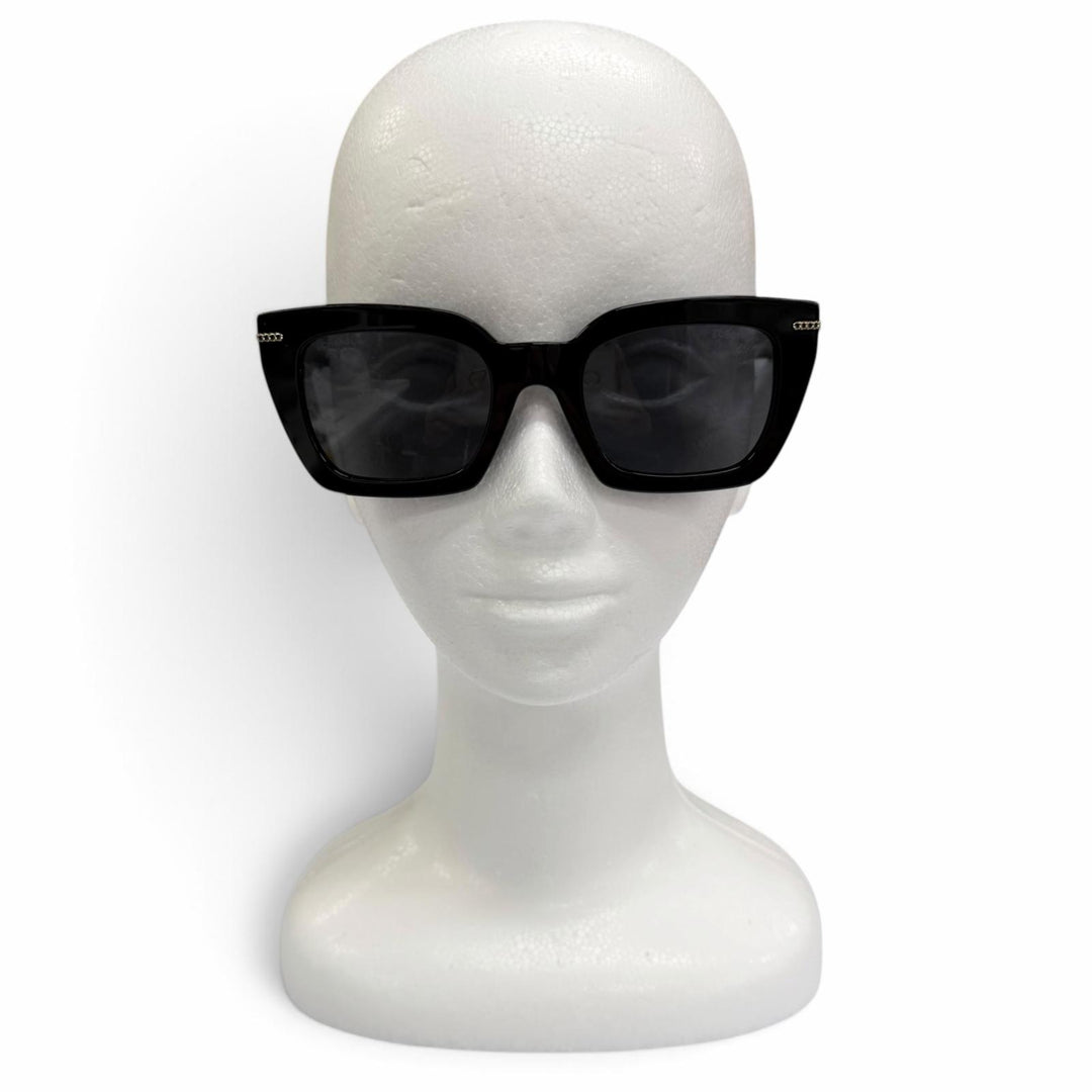 Excellent CHANEL sunglasses Current model: COCO Mark Chain, Square Shape 5509-A