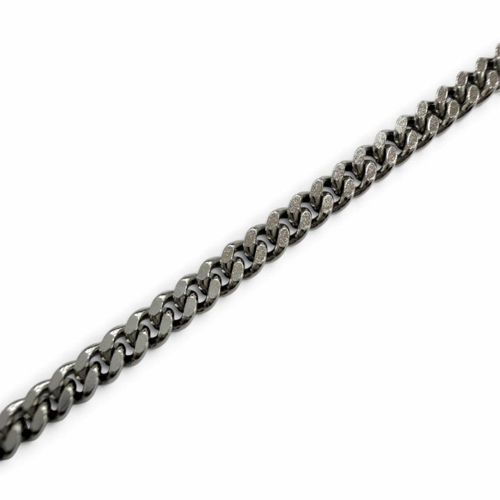 Great TOM WOOD Necklace Frame Pendant Chain Silver 925 mens