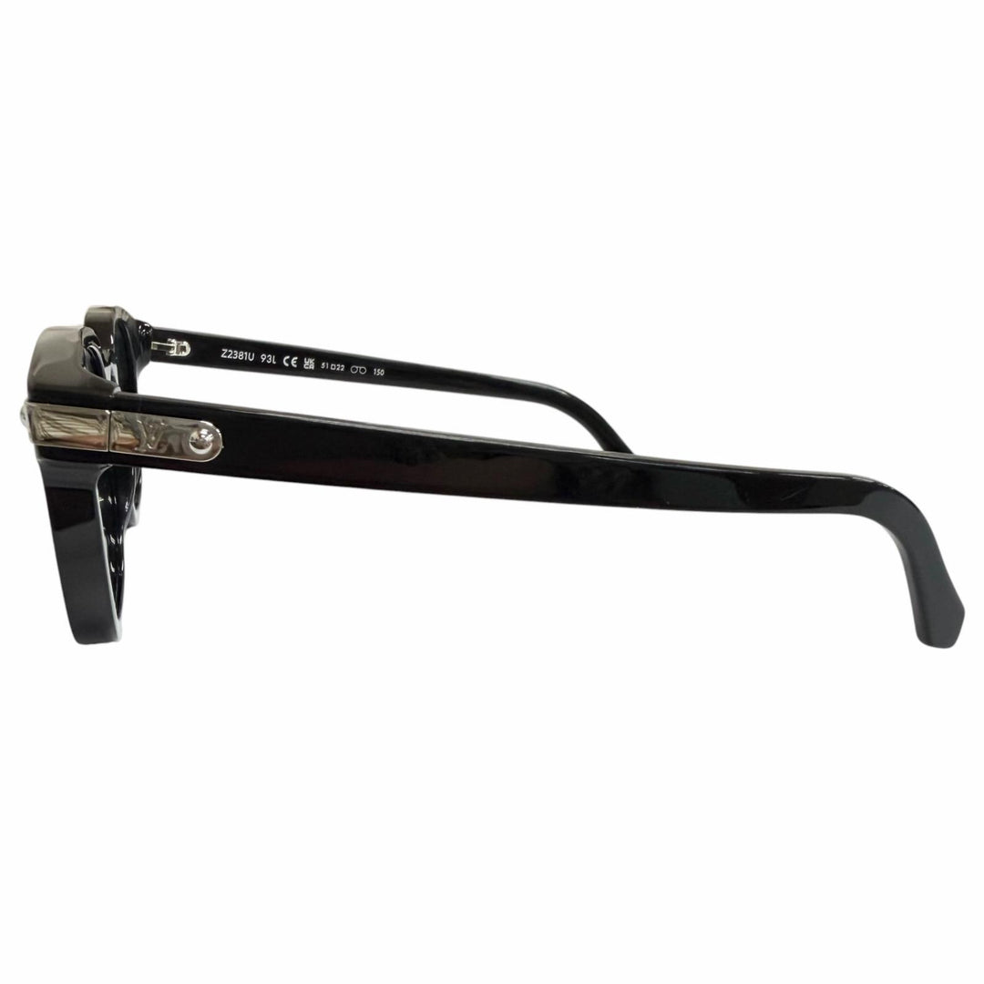 Great LOUIS VUITTON Sunglasses LV Signature Round Square Noir