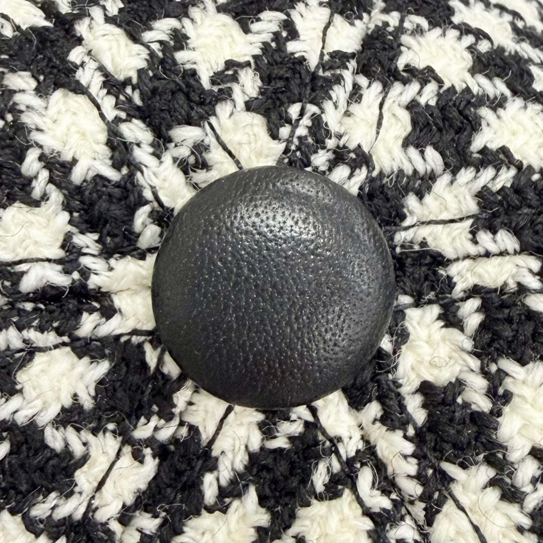Excellent Christian Dior Houndstooth Pattern Baseball Cap IT 58 25PDP922I120