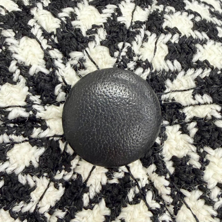 Excellent Christian Dior Houndstooth Pattern Baseball Cap IT 58 25PDP922I120