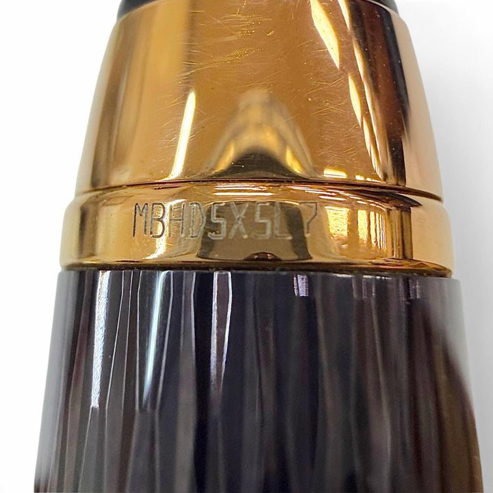 Excellent MONTBLANC fountain pen SE Meisterstück 145 Classic Black purple 18K