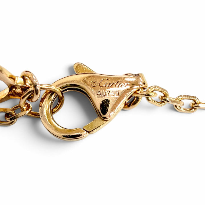 Great Cartier bracelet Damour SM Diamond Bracelet 750 (PG) Pink gold FBV562