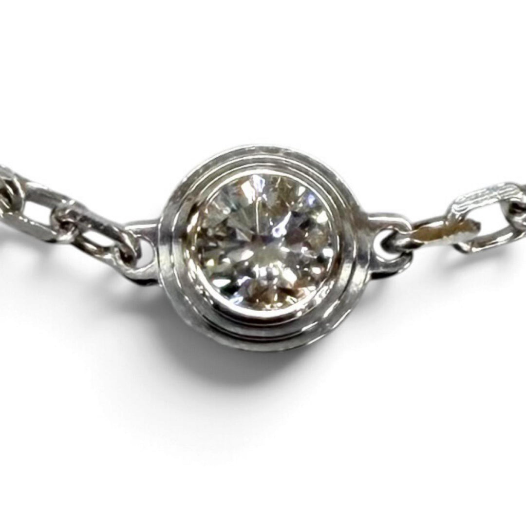 Great Cartier Cartier Damour Bracelet Brilliant Cut Diamond Small Model 750(WG)