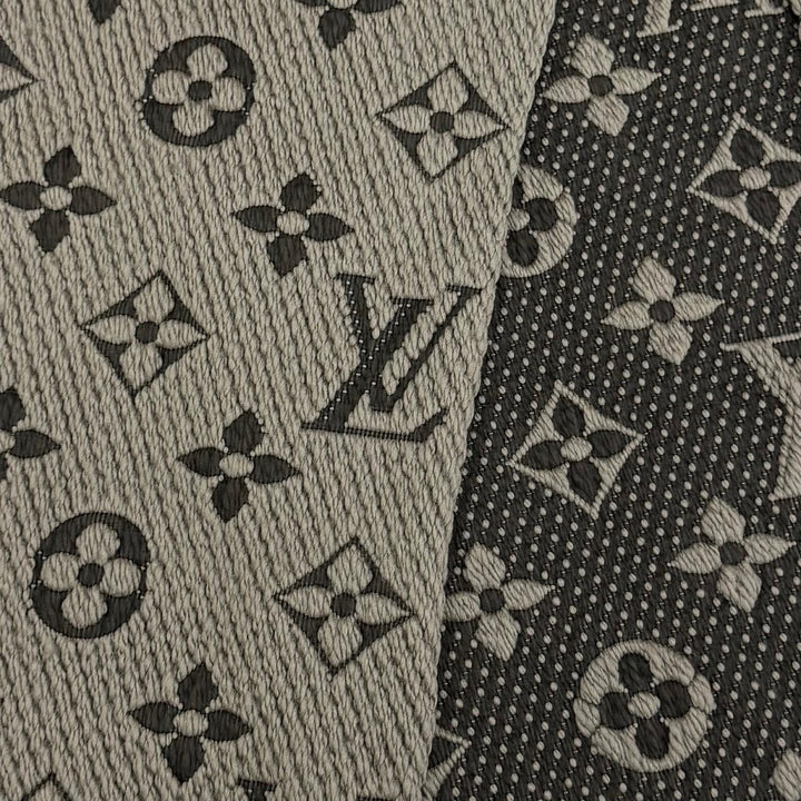 Great LOUIS VUITTON Scarf Esharp Logomania wool Women M72242
