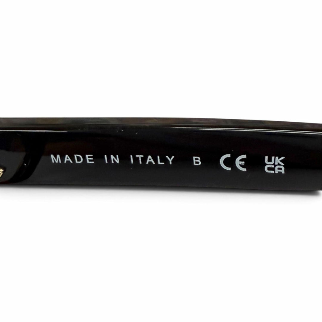 Excellent CHANEL Glasses COCO Mark Butterfly Shape black Women 3480-S-A