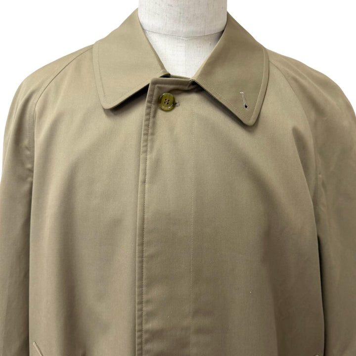 Pristine Burberrys coat Deadstock fly-front jacket with Nova Check pattern