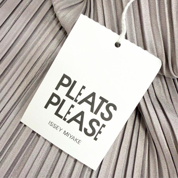 Pristine PLEATS PLEASE one piece Sleeveless tunic gray Women 4 PP91-JT523