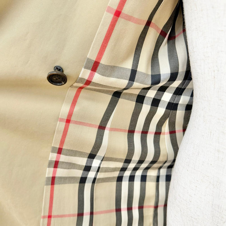Great BURBERRY trench coat KENSINGTON Nova Check Lining Pattern IT 36 4006905