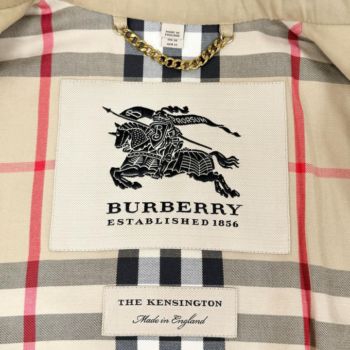Great BURBERRY trench coat KENSINGTON Nova Check Lining Pattern IT 36 4006905